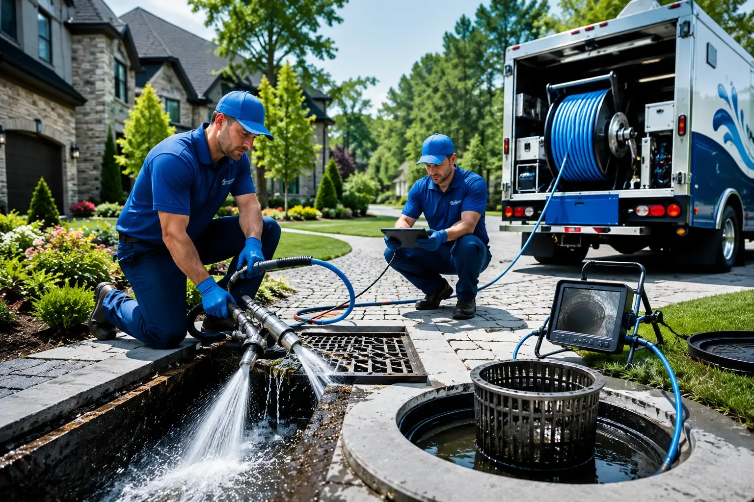Local outdoor drain cleaning professionals in Perth, ND